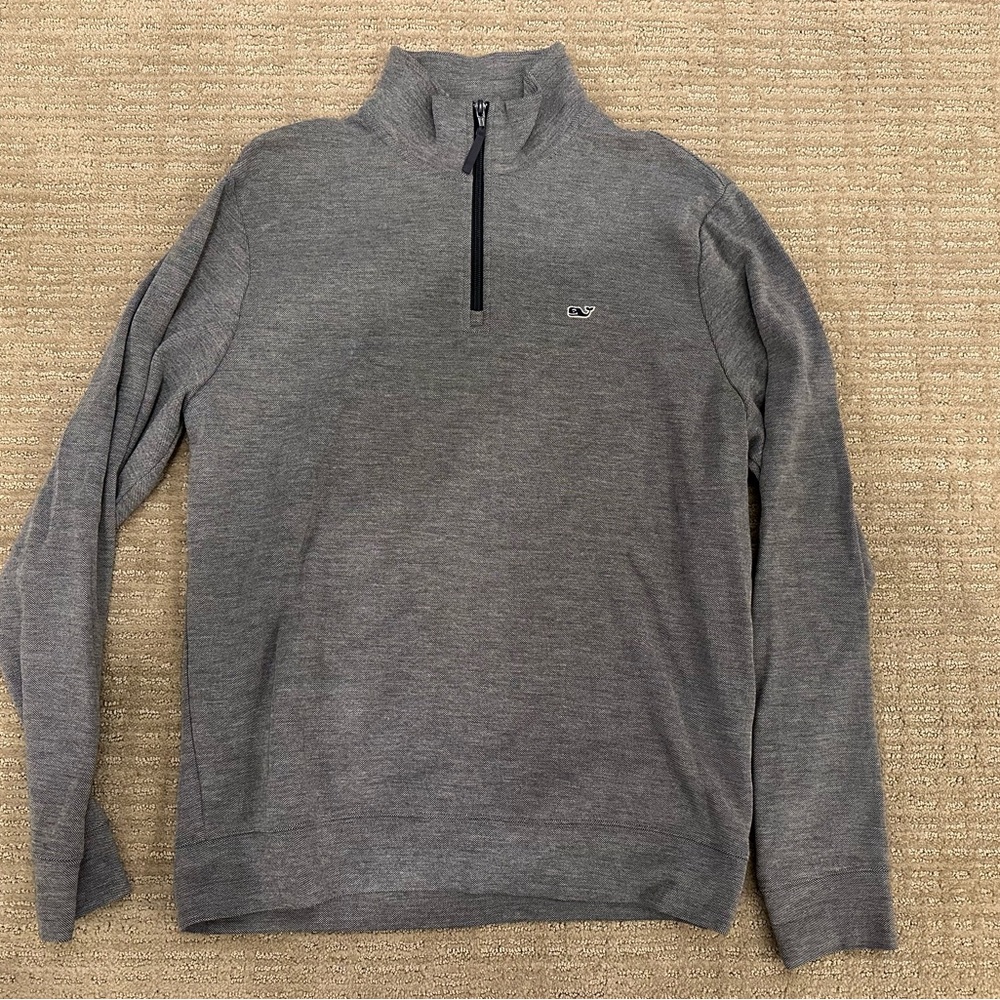 Men’s Grey Vineyard Vines Pullover